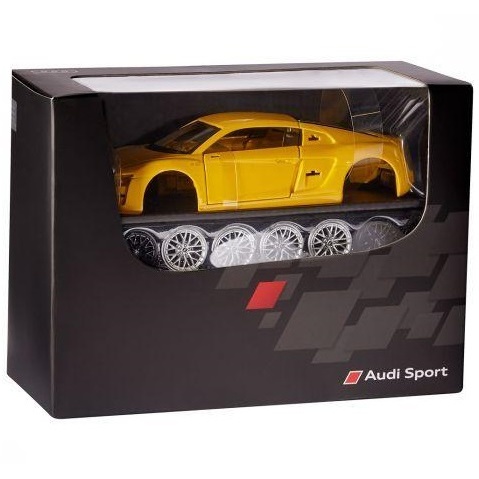 Macheta Auto Oe Audi R8 V10 Assembly Line 1:24 Galben 3201600300